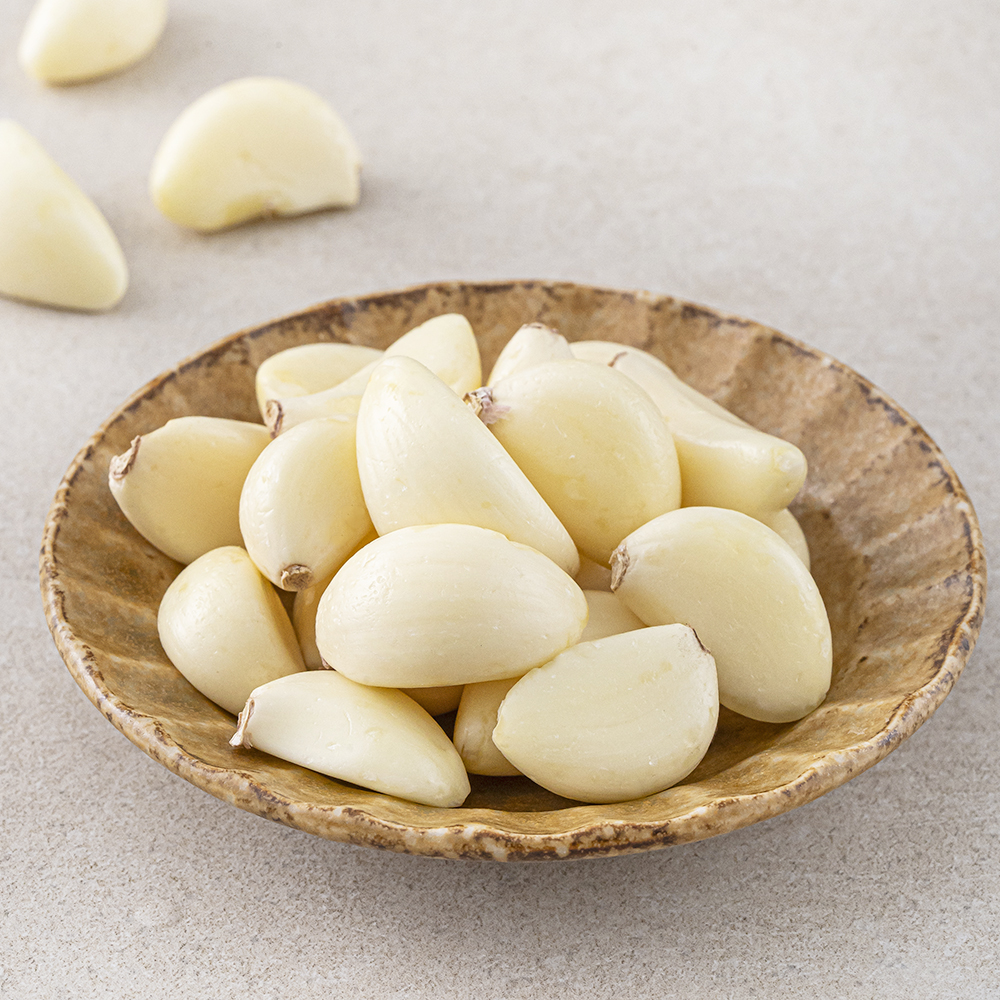 국내산 깐마늘, 80g, 1개